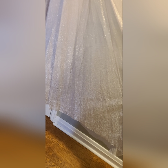 ✨️LAST CHANCE ✨️TORRID lilac sparkle/shimmer Beautiful 😍 dress. Size 10 - Picture 6 of 6